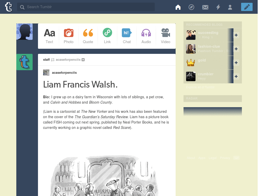 Ed Sheeran tumblr dashboard theme