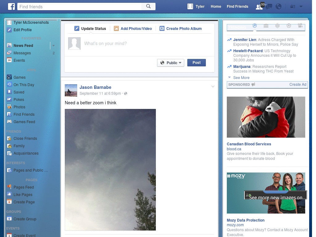 Aero Ultimate Skin for Facebook FIX v3.2a03