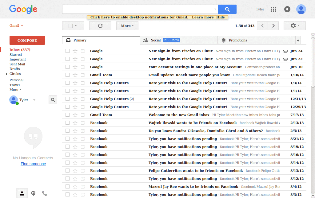GMail 2 - Grays and Blues Redux