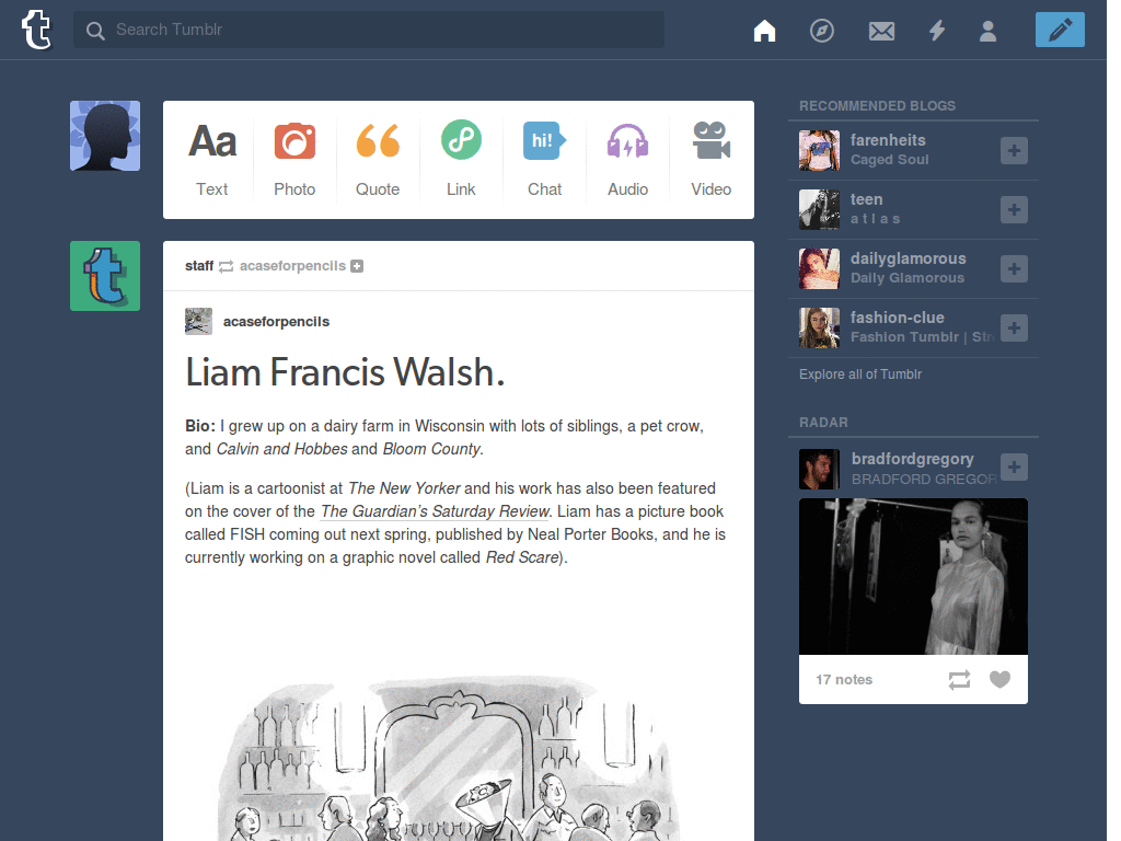 Tumblr - Old Dashboard Icons