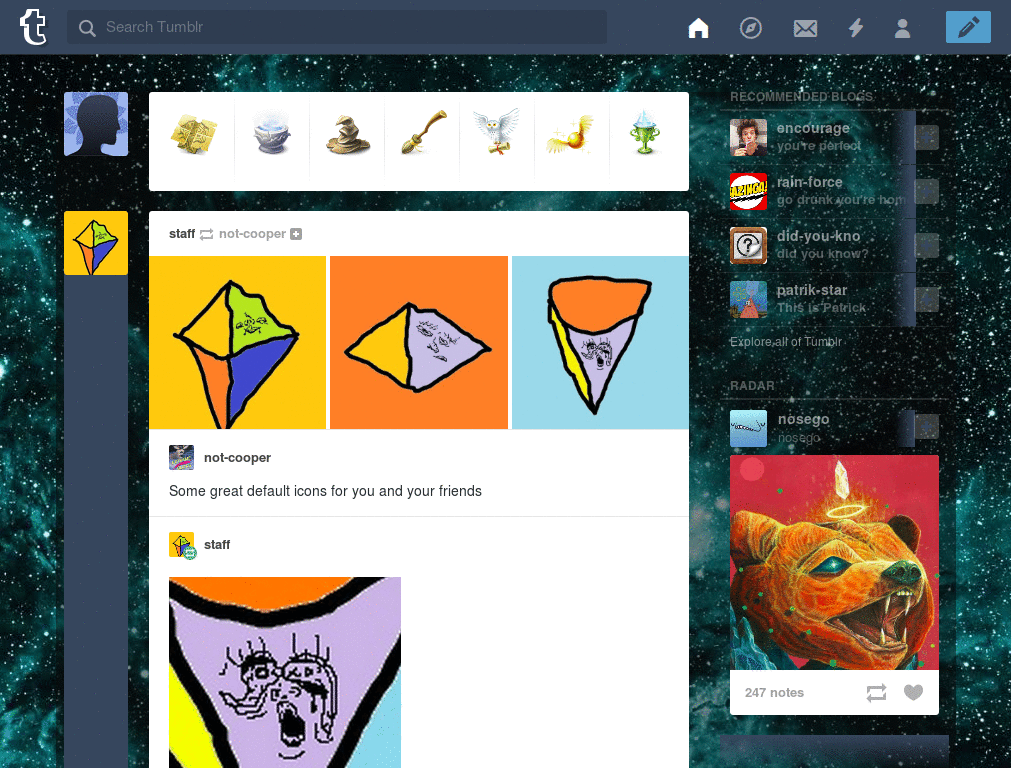 New Tumblr