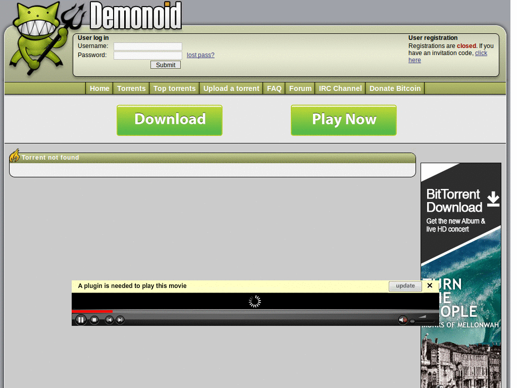 Demonoid Obvious Downloads