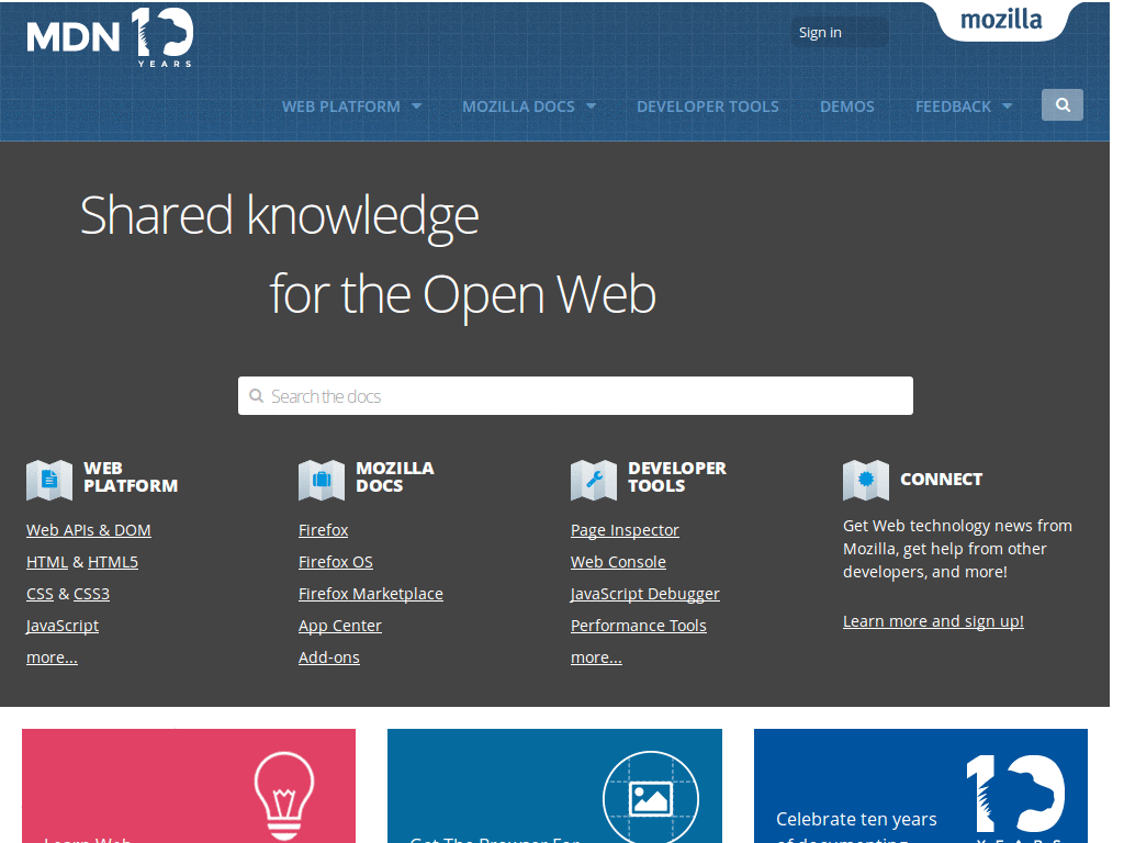 Moz Dev Net Darkened