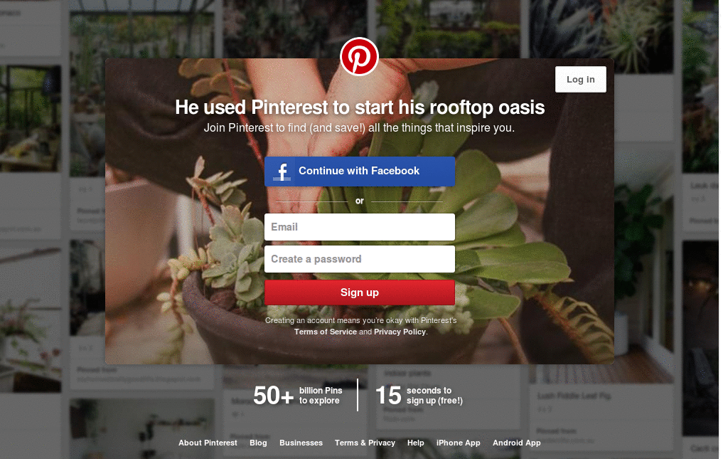 Pinterest.com: Hide comments