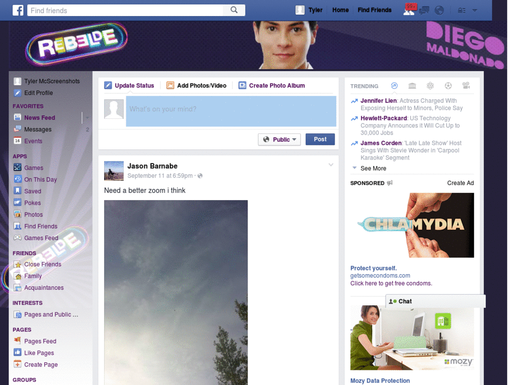 Facebook - Rebelde Diego ( by Templah.com )