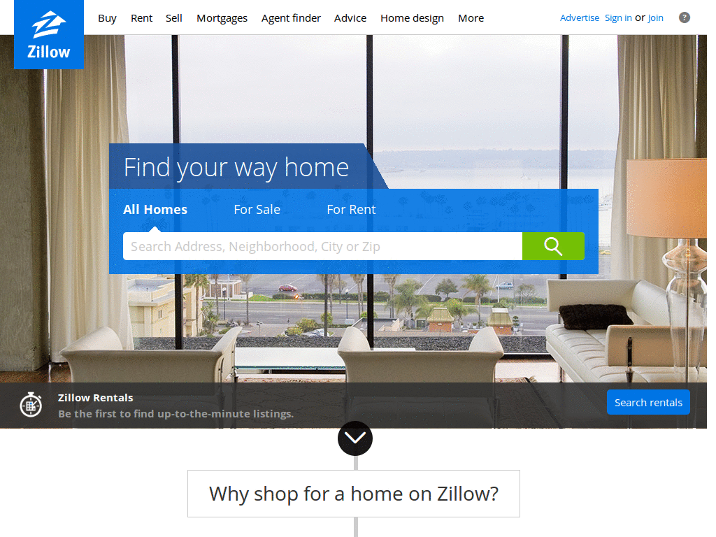 Zillow refresh