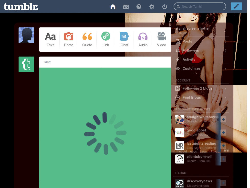 sofia d'elia black(tea of skins) dashboard