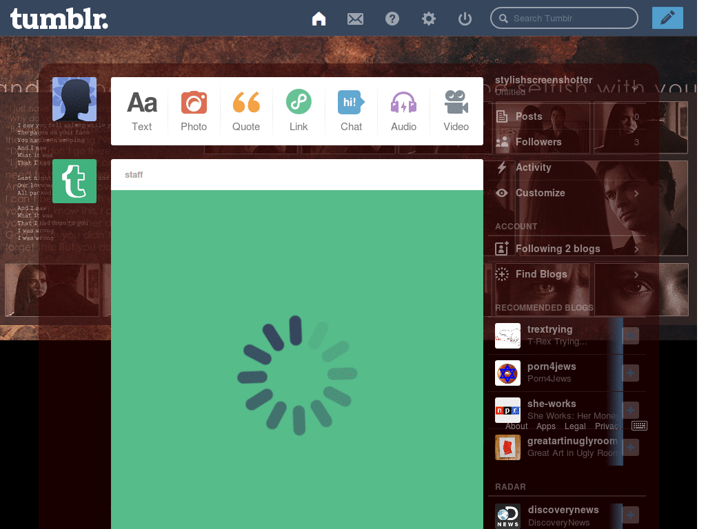 Damon e Elena dashboard