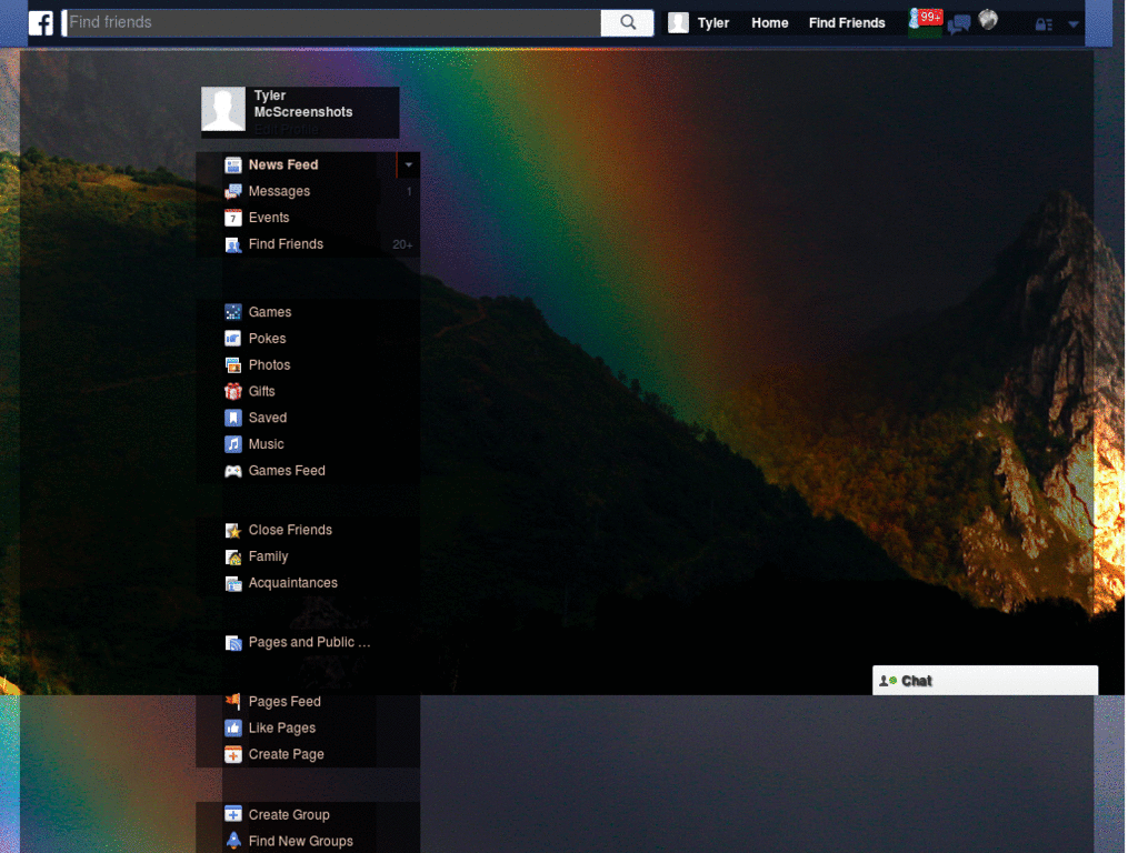 Global - Rainbow Mountain - Dark