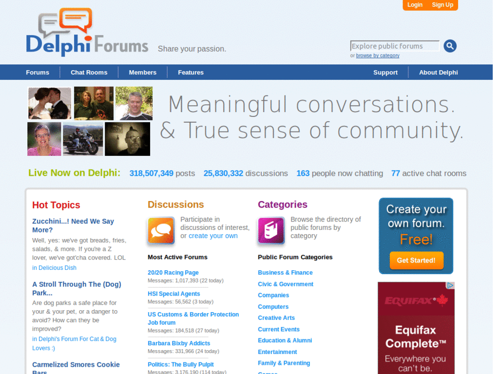 Delphiforums: Colorize forum pages as you wish