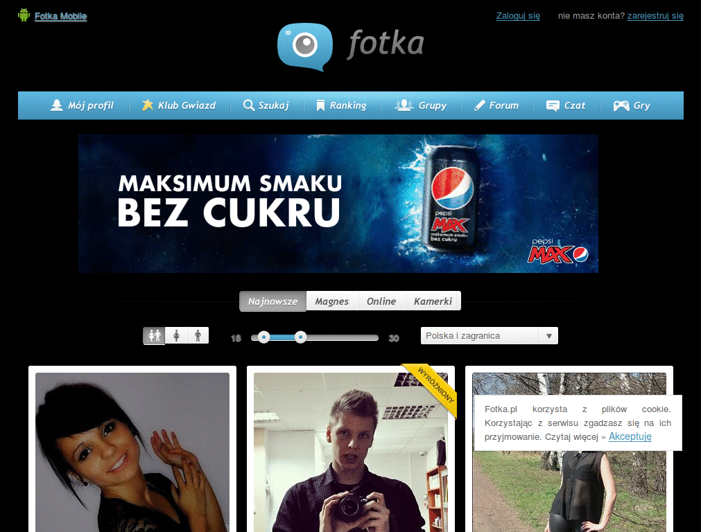 Fotka Czarne kwiaty