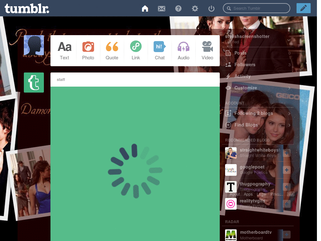ian somehalder and nina drobev dashboard