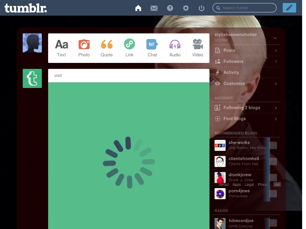 Draco Malfoy dashboard