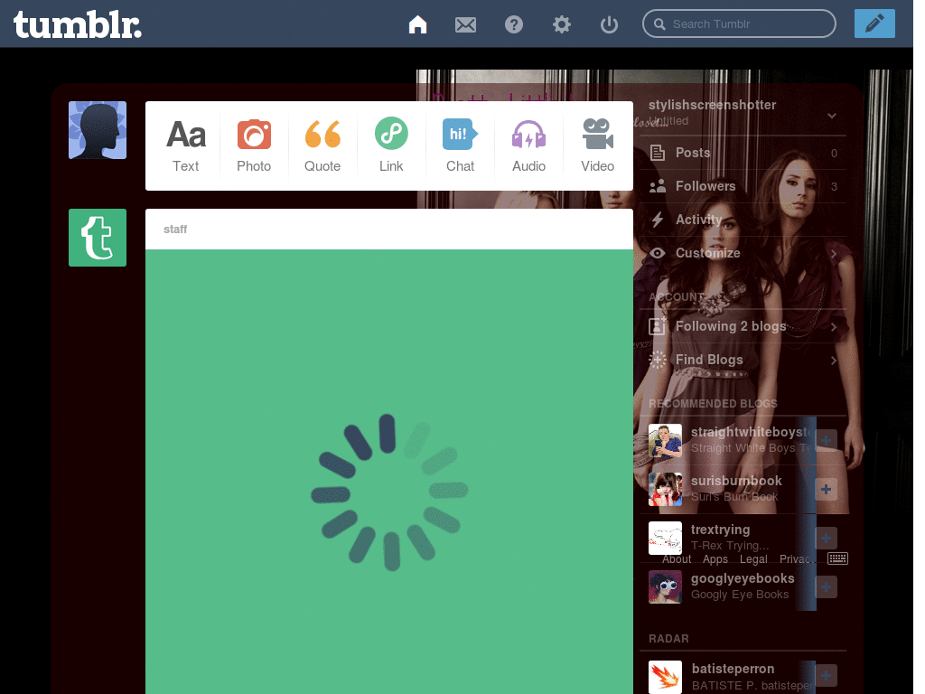 Pretty Little Liars dashboard