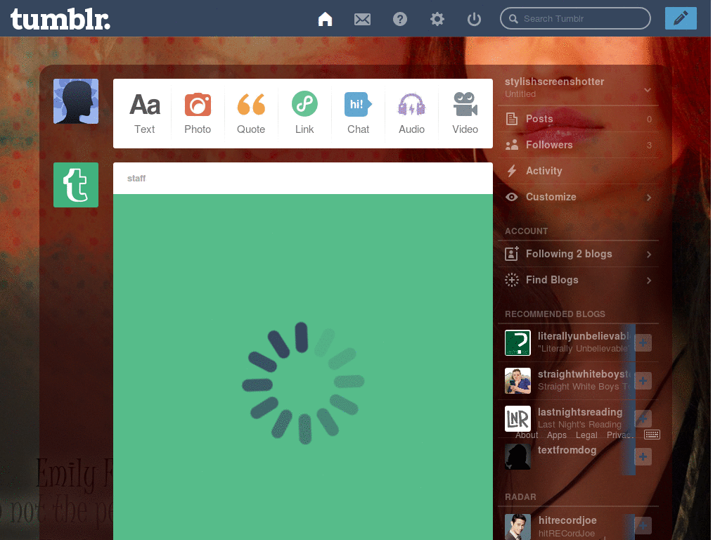 Emily pretty little liars dashboard