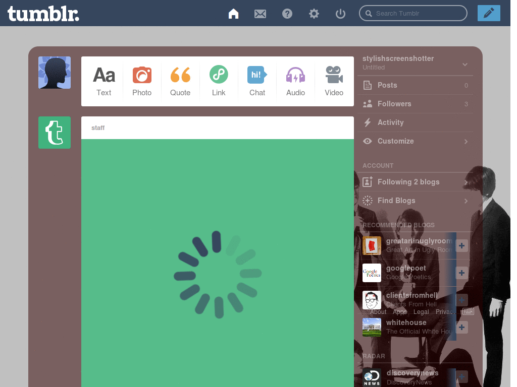 Beatles dashboard