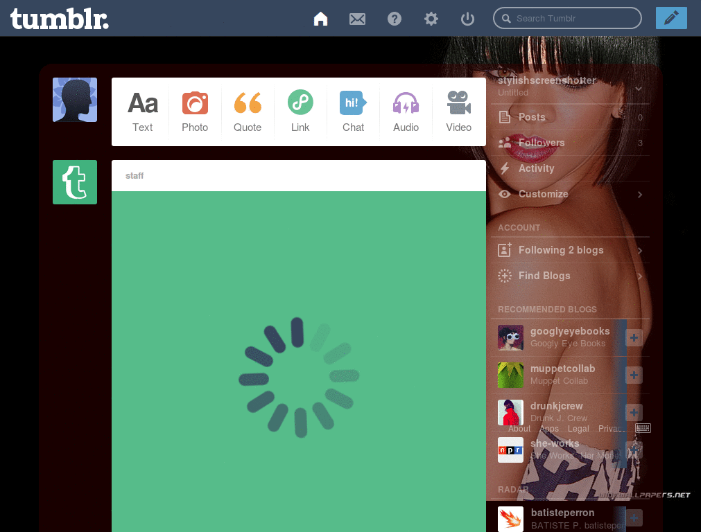 Rihanna dashboard