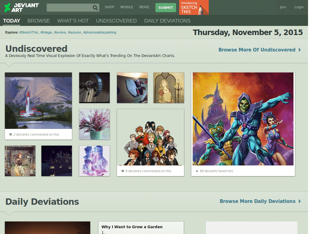 DeviantArt - Block Horror & Macabre images