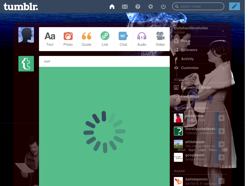 Finn and Rachel dashboard