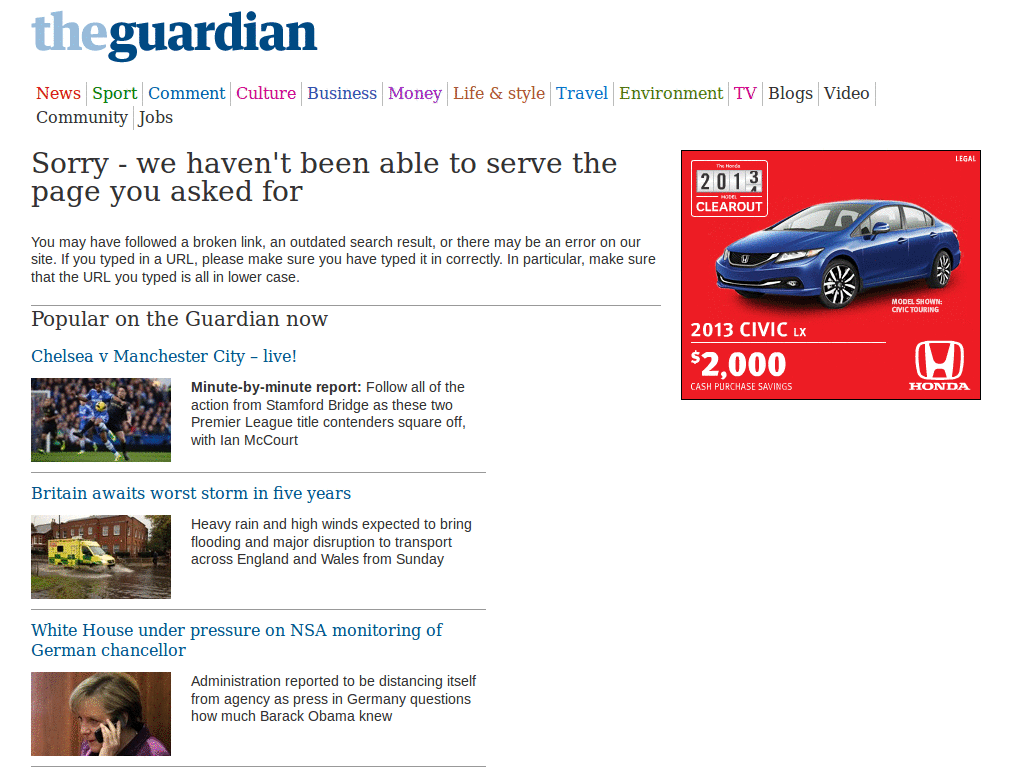 Guardian Underline Links