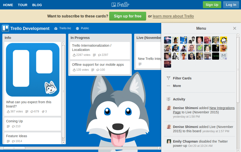 Trello Label Stripes
