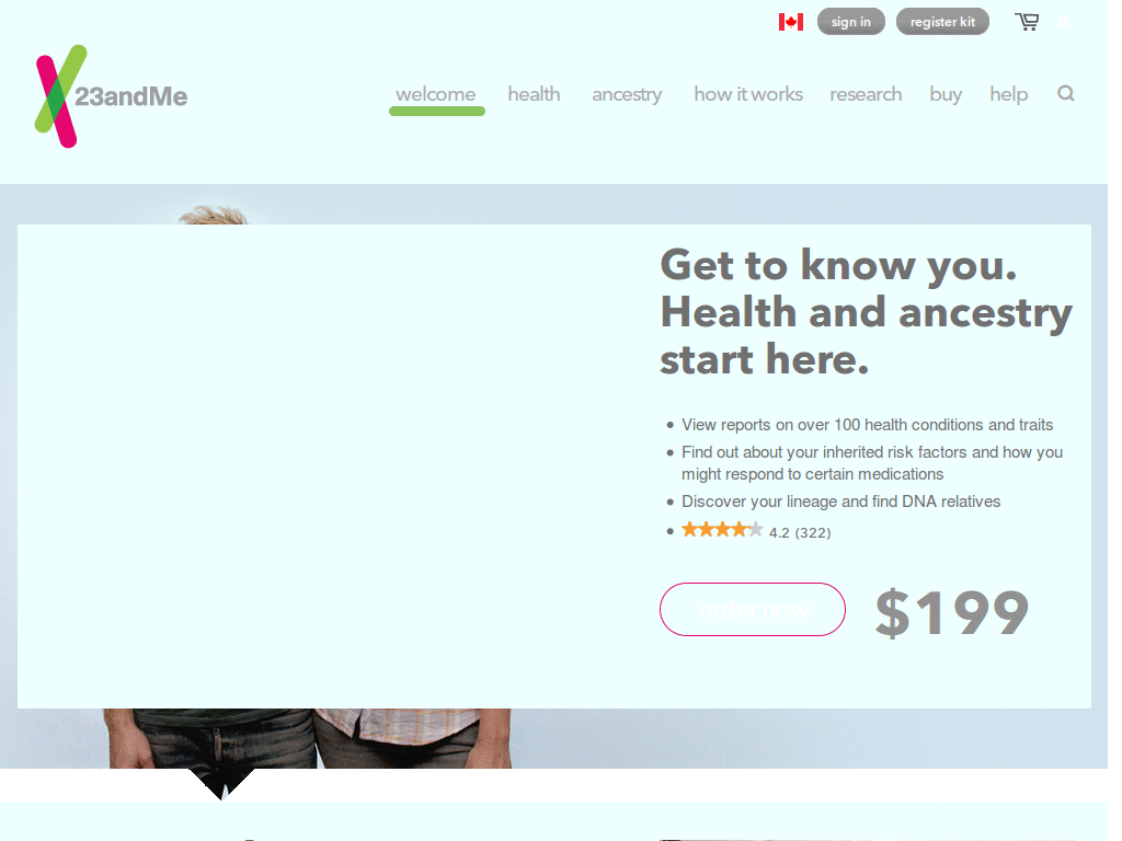 23andMe bkgrnd color