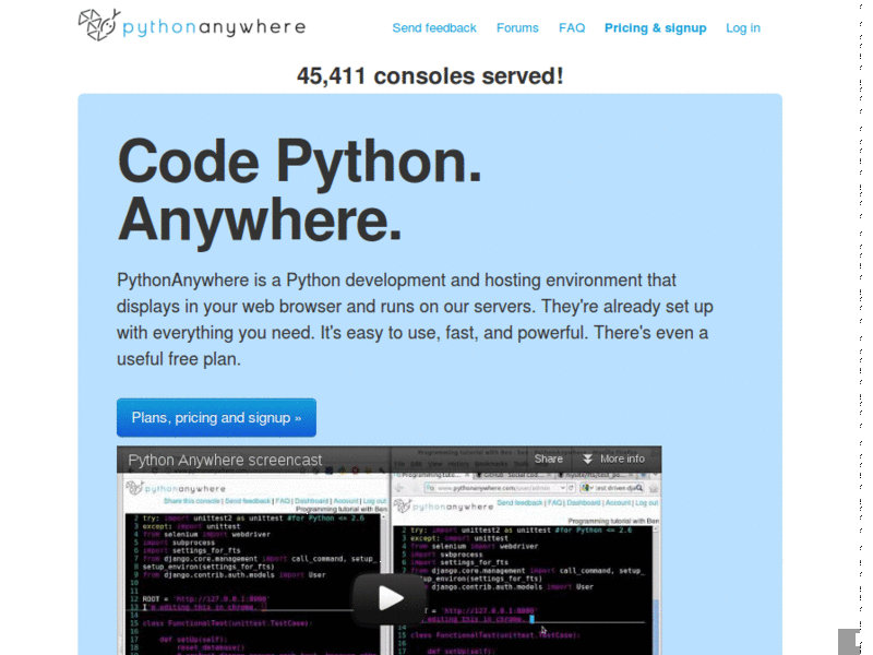 enlarged fonts for http://www.pythonanywhere.com
