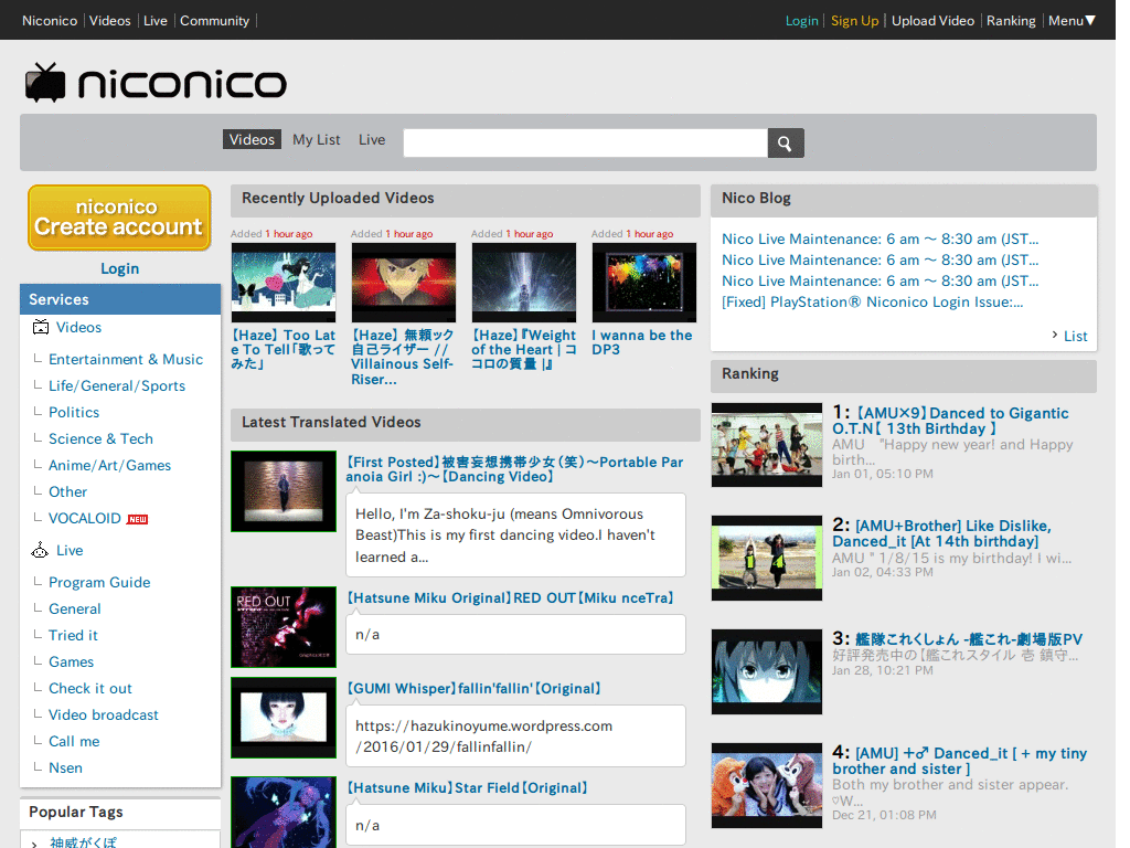 Nicovideo Themes Skins Userstyles Org