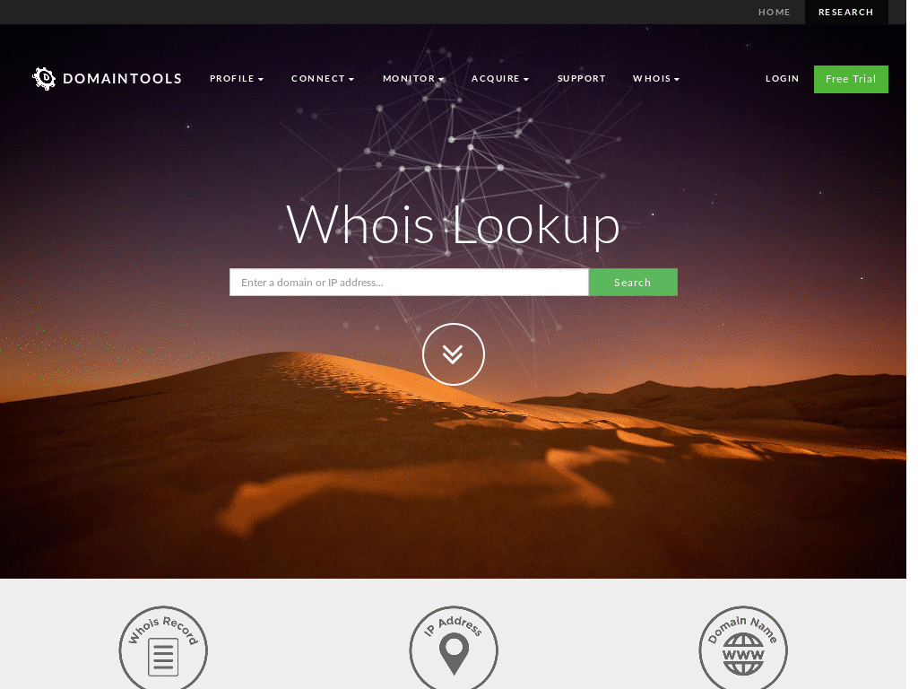 whois.domaintools.com blinking text remover