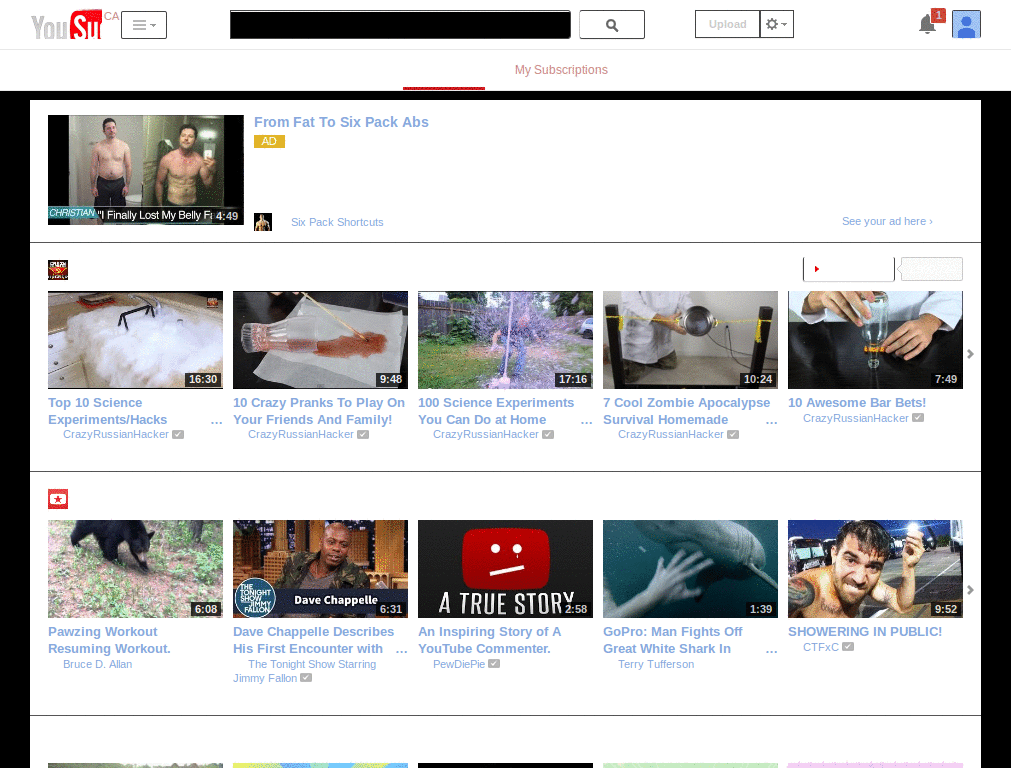 YouSuck - Youtube in dark w/ modifications