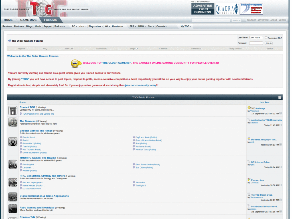 TOG Forum Width [Non Supporter]