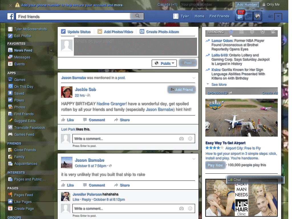 Facebook - Fairy Tail Background