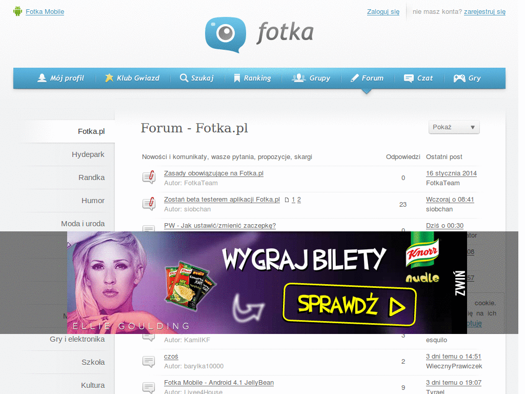 Fotka.pl - widoczny tytuł postu