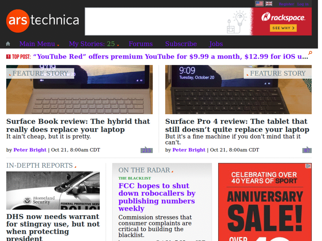Ars Technica better readability