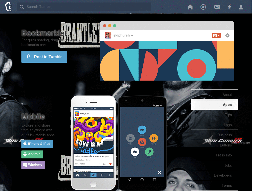 BRANTLEY GILBERT TUMBLR DASH