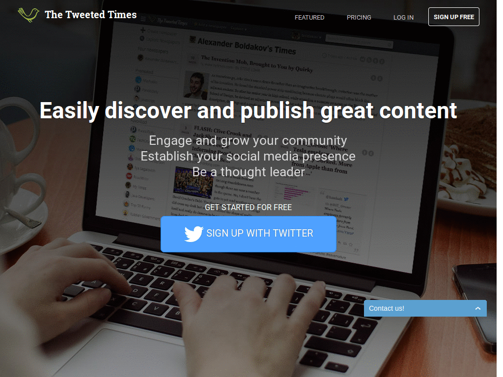tweetedtimes - change font