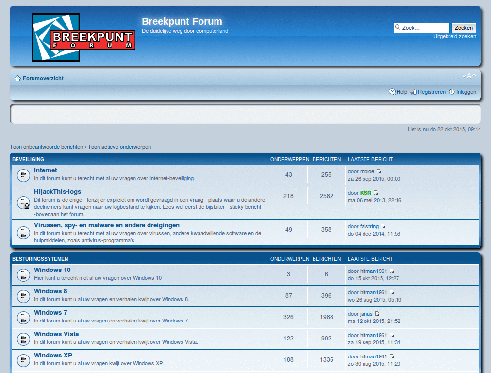 Breekpunt forum