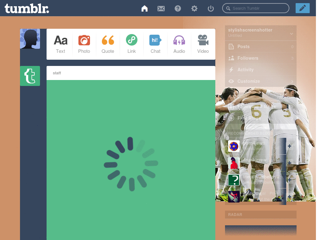 RM dash theme