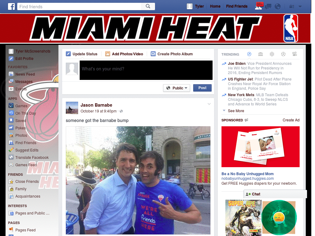 Facebook - NBA - Miami Heat ( by templah.com )