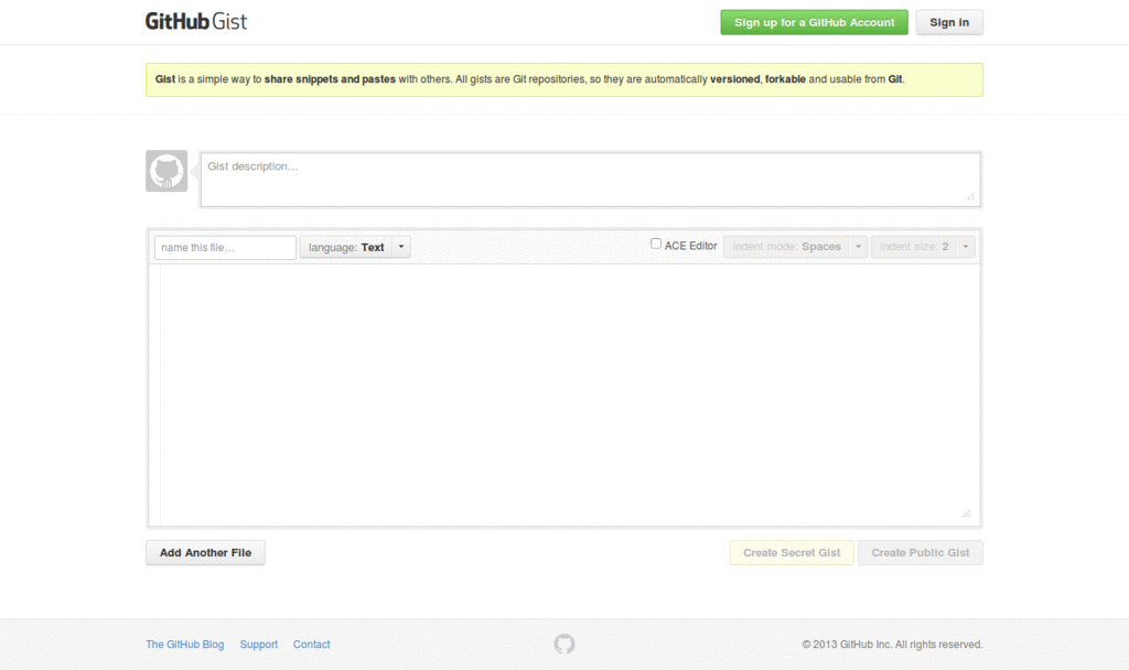 GitHub -- Floating Action Bar