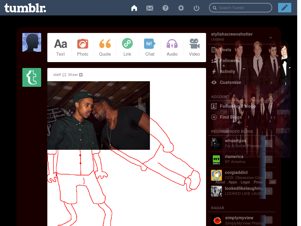 One Direction dashboard 2