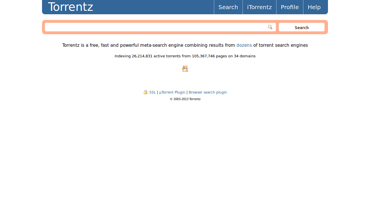 Minimal Blue Torrentz