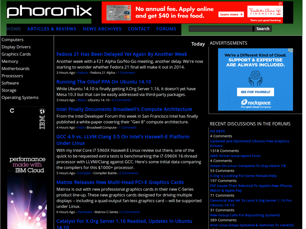 phoronix dark