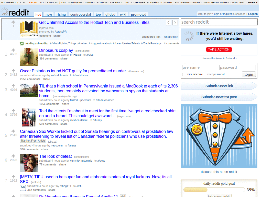 Reddit: Say No To Down-Votes