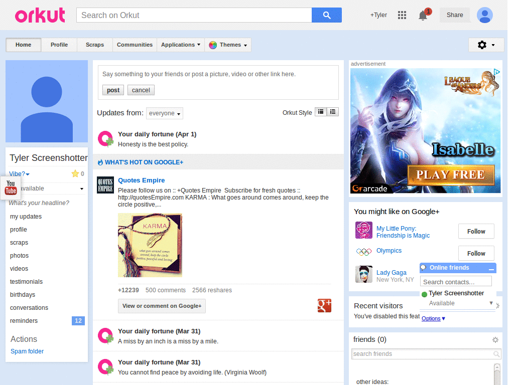 Orkut Live