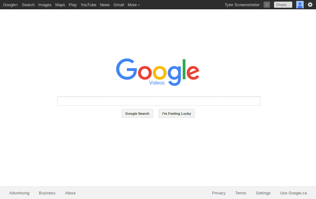 Google Video - dark gray redesign (April update)