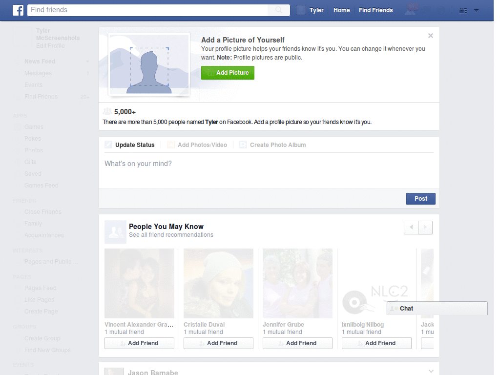 Facebook Faded
