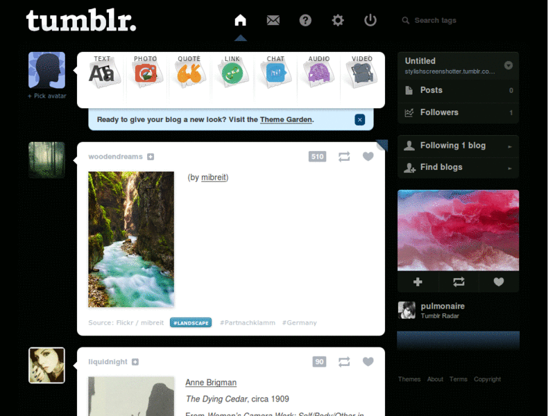 Gongchan Tumblr Dashboard Theme