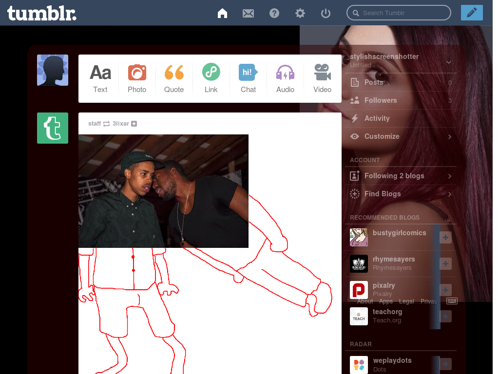 Ariana Grande dashboard