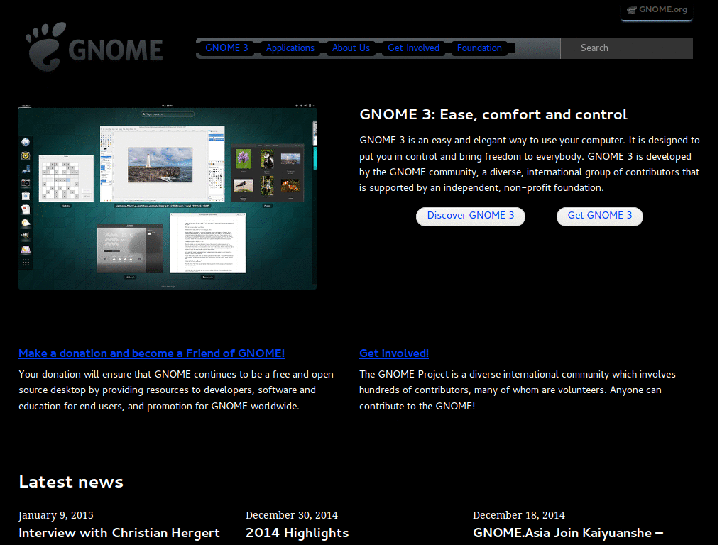 gnome dark